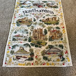 Northumerland tea towel